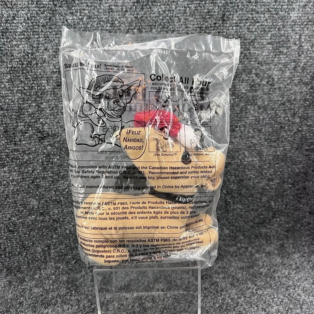 New Sealed Taco Bell Talking Chihuahua Dog 